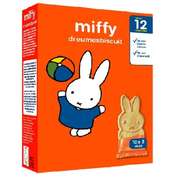 荷兰进口 米菲(miffy)儿童幼儿营养饼干(12月龄）宝宝辅食