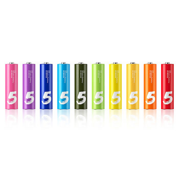 小米5号电池 彩虹电池碱性 5号（10粒装）