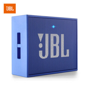 JBL GO 音乐金砖 蓝牙音箱 低音炮 户外便携音响  迷你小音箱 可免提通话 星际蓝