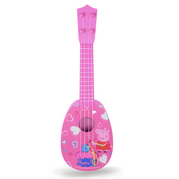 贝芬乐（ buddyfun）小猪佩奇儿童吉他 尤克里里女孩音乐早教启蒙乐器益智玩具礼物 JXT11100