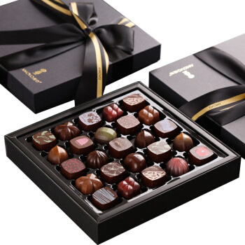 魔吻（AMOVO）纯可可脂巧克力圣诞节糖果生日礼物时尚礼盒顺（秘密花园）270克
