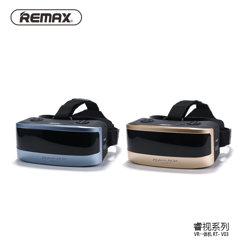 Remax VR一体机 4K高清VR眼镜头戴式影院 虚拟现实3D眼镜