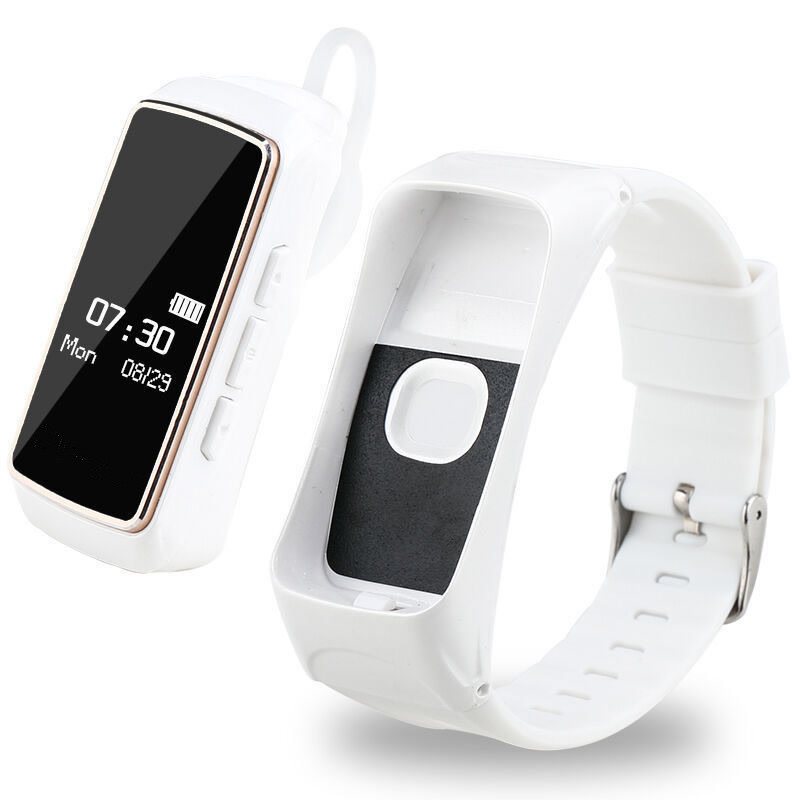 BONSS B2健康智能手环 运动蓝牙耳机 时尚手表 健康监测 来电显示