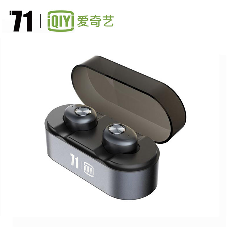 爱奇艺&i71蓝牙耳机迷你超小运动无线耳塞式双耳入耳式苹果