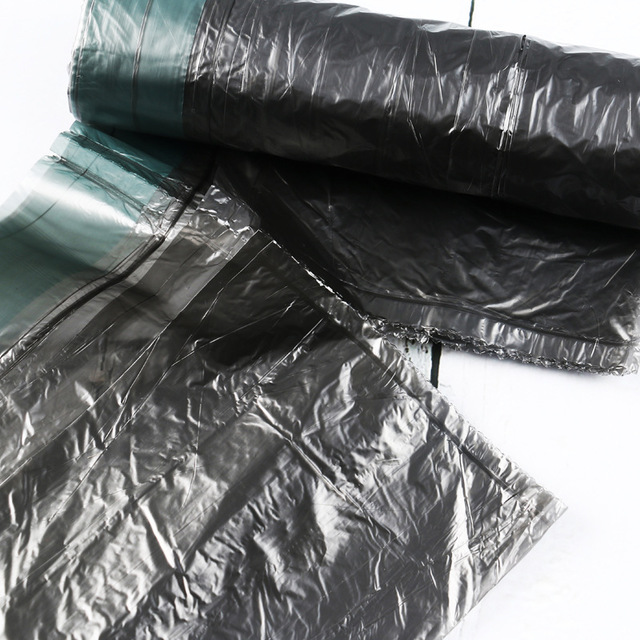 手提式大号彩色垃圾袋厨房家用加厚点断背心式一次性塑料袋