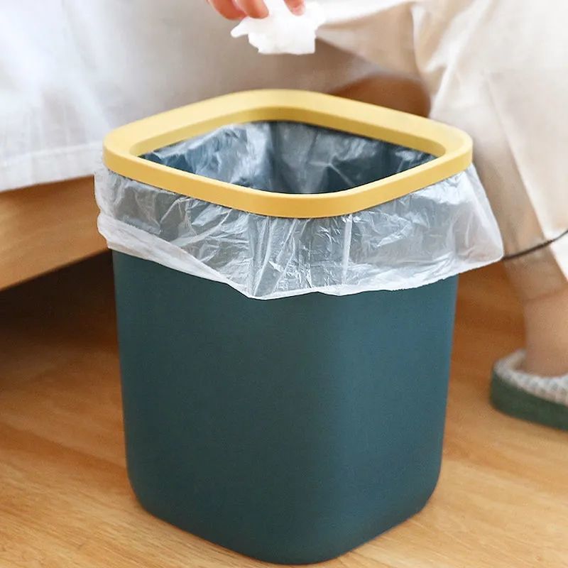 垃圾桶家用客厅创意卧室简约卫生间纸篓无盖厨房大号垃圾筒