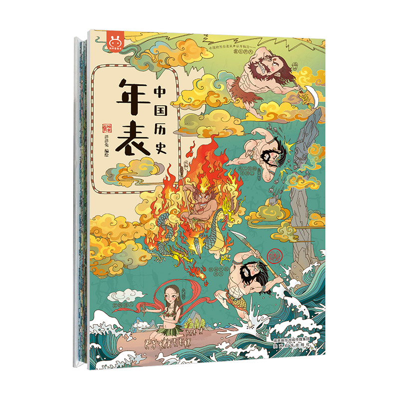 中国历史年表6米长拉页，一本从小用到大的历史工具书